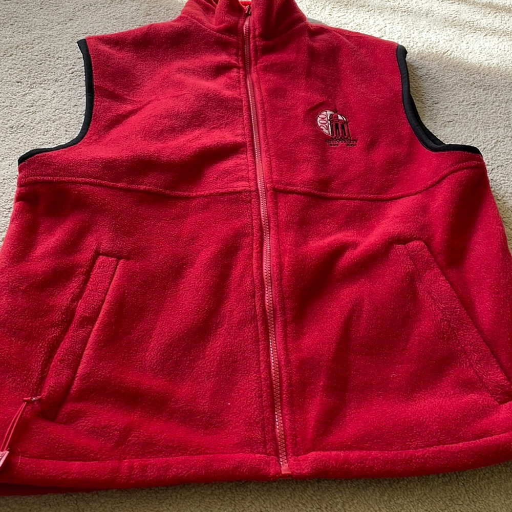 Miami university thick fleece vest